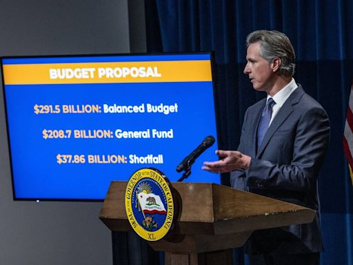 California’s large budget deficit looms for Gavin Newsom. Why it may be getting worse