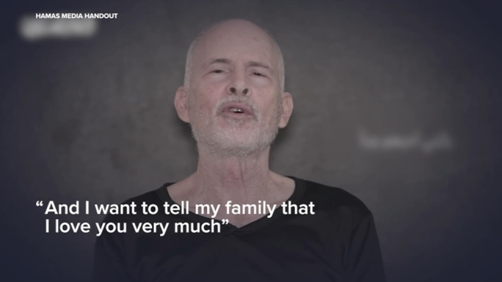 American hostage speaks out in new video released by Hamas