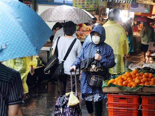 颱風凱米最新風雨預測 25日清晨全台達停班課標準