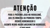 Torcidas do Flamengo preparam homenagem a Apolinho no Maracanã
