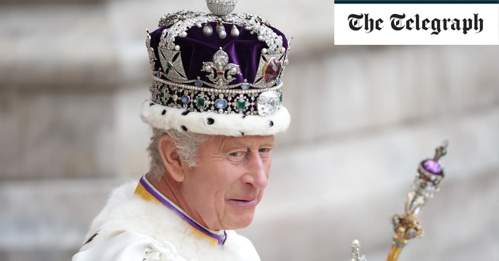 The King winked at coronation mastermind after being crowned