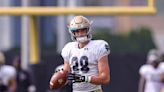 Former walk-on Luke Talich continues his spring surge for Notre Dame