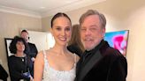 Mark Hamill 'Finally' Meets His “Star Wars” 'Mother' Natalie Portman at the 2024 Golden Globes