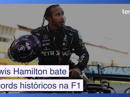 Lewis Hamilton bate recordes históricos na Fórmula 1