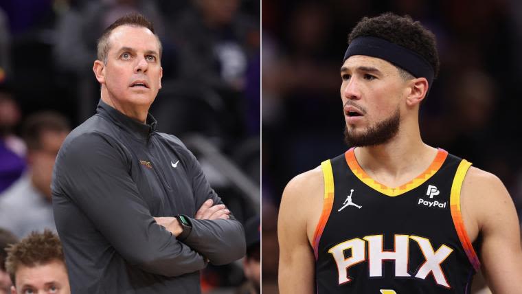 Devin Booker head coach timeline: Phoenix Suns star to get seventh coach in 10 years after Frank Vogel fired | Sporting News India