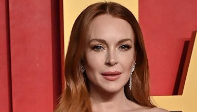 New Mom Lindsay Lohan Feels 'Blessed' on Her 38th Birthday After 'Beautiful' Year: Photo