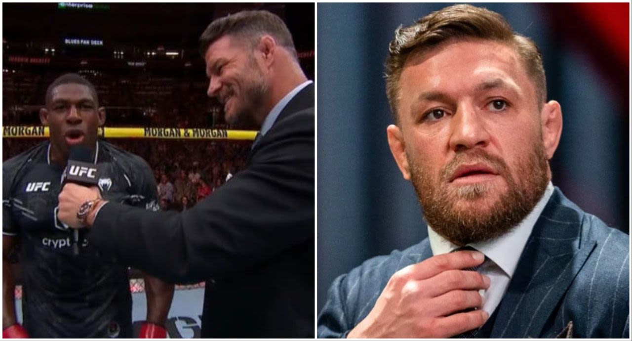 Joaquin Buckley used his time on the mic to blast a Conor McGregor
