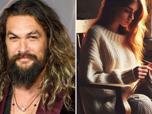 Mujer teje un muñeco de Jason Momoa de tamaño real y lo presume en TikTok: "Te quedó igualito"