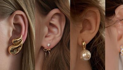 2024平價耳環推薦！小雛菊、蝴蝶結、圈圈耳環，法式韓系飾品品牌一次網羅 | ELLE