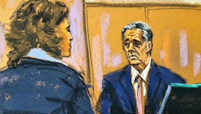 Trump trial live updates: Michael Cohen to return for 2nd day of testimony