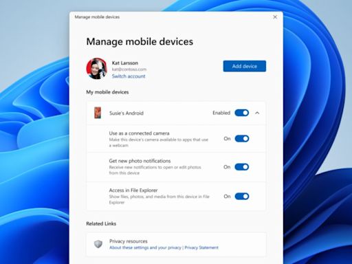 Users Can Now Browse Their Android Smartphones Wirelessly on Windows 11