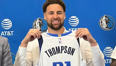 Klay Thompson es presentado con los Mavericks y revela los motivos de su salida de Warriors