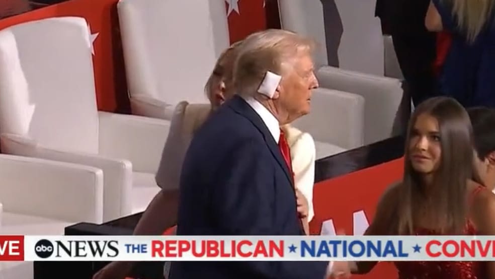 Trump Snubs Daughter Tiffany’s Kiss at Republican National Convention