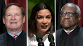 Ocasio-Cortez files impeachment articles against Supreme Court Justices Thomas, Alito