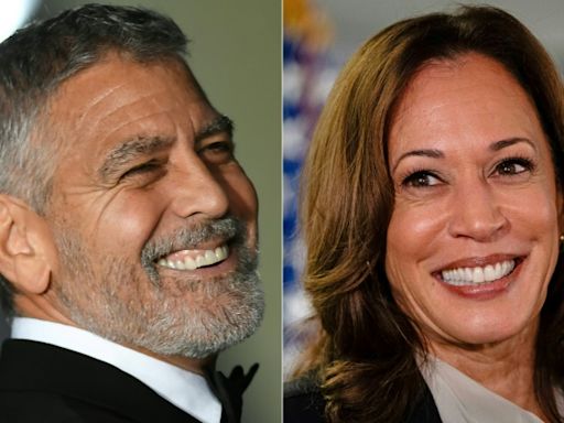George Clooney unterstützt Harris' Kandidatur - Beistand auch von Beyoncé
