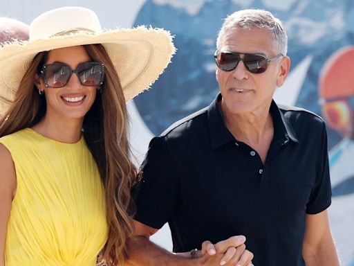 Amal Clooney, la dama del estilo en su lago de cuento