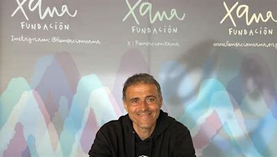 Luis Enrique crea la Fundación Xana en honor a su hija