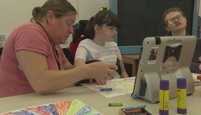 School children challenging misconceptions around disability through art | ITV News