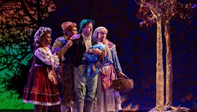 Review: Strong singing, dazzling visuals honor Sondheim's memory in Moonlight's 'Into the Woods'