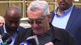 “We make room for clowns ... but not a person like Trump": Robert De Niro slams Trump outside NY criminal trial.