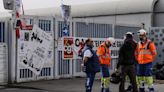 Protests against French President Emmanuel Macron as his pension bill is forced through parliament