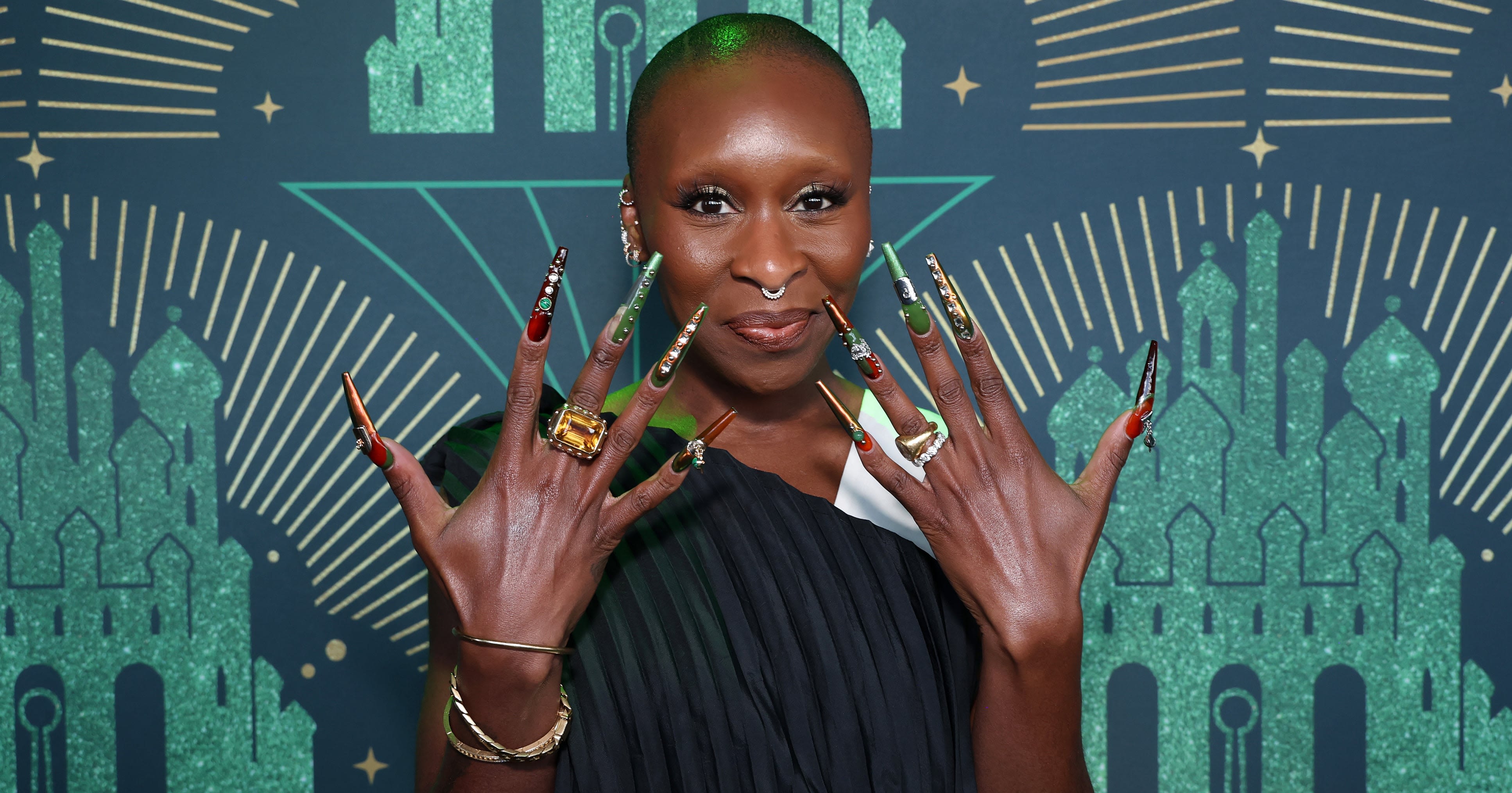 Cynthia Erivo Reveals the Magical Meaning Behind Elphaba's Nails in "Wicked"