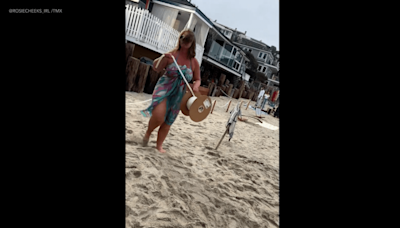 California woman berates beachgoers in angry video tirade