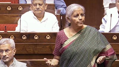 Mallikarjun Kharge-FM Nirmala Sitharaman spar over budget in Rajya Sabha