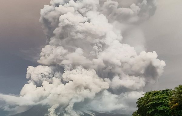 Indonesia on high alert after Ruang volcano erupts for second time in fortnight