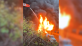 Gasoline truck inferno forces days-long closure of major Connecticut highway