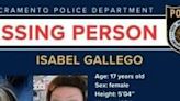 Sacramento police believe teen missing for 2 months is human trafficking victim