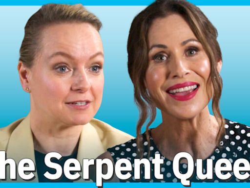 Samantha Morton & Minnie Driver Talk 'The Serpent Queen' Rulers