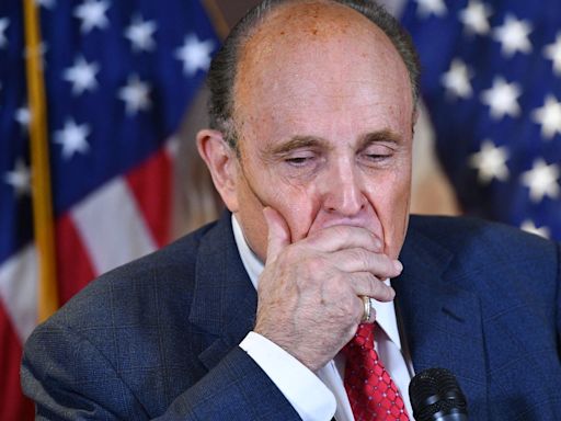 Broke Rudy Giuliani explains first-class trip to RNC that infuriated creditors