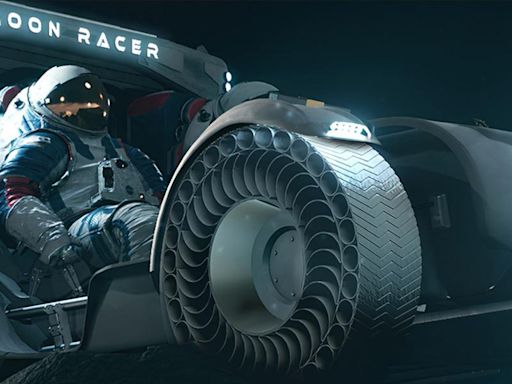 El futurista neumático lunar de Michelin que debe soportar 240 grados bajo cero, pero que quizás algún día podamos tener en la Tierra