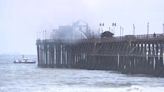 Oceanside Pier fire prompts beach closure