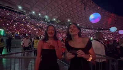 Kylie Jenner At Coldplay's Concert In Rome Was Her Idea Of The Perfect "Hymn For The Weekend"