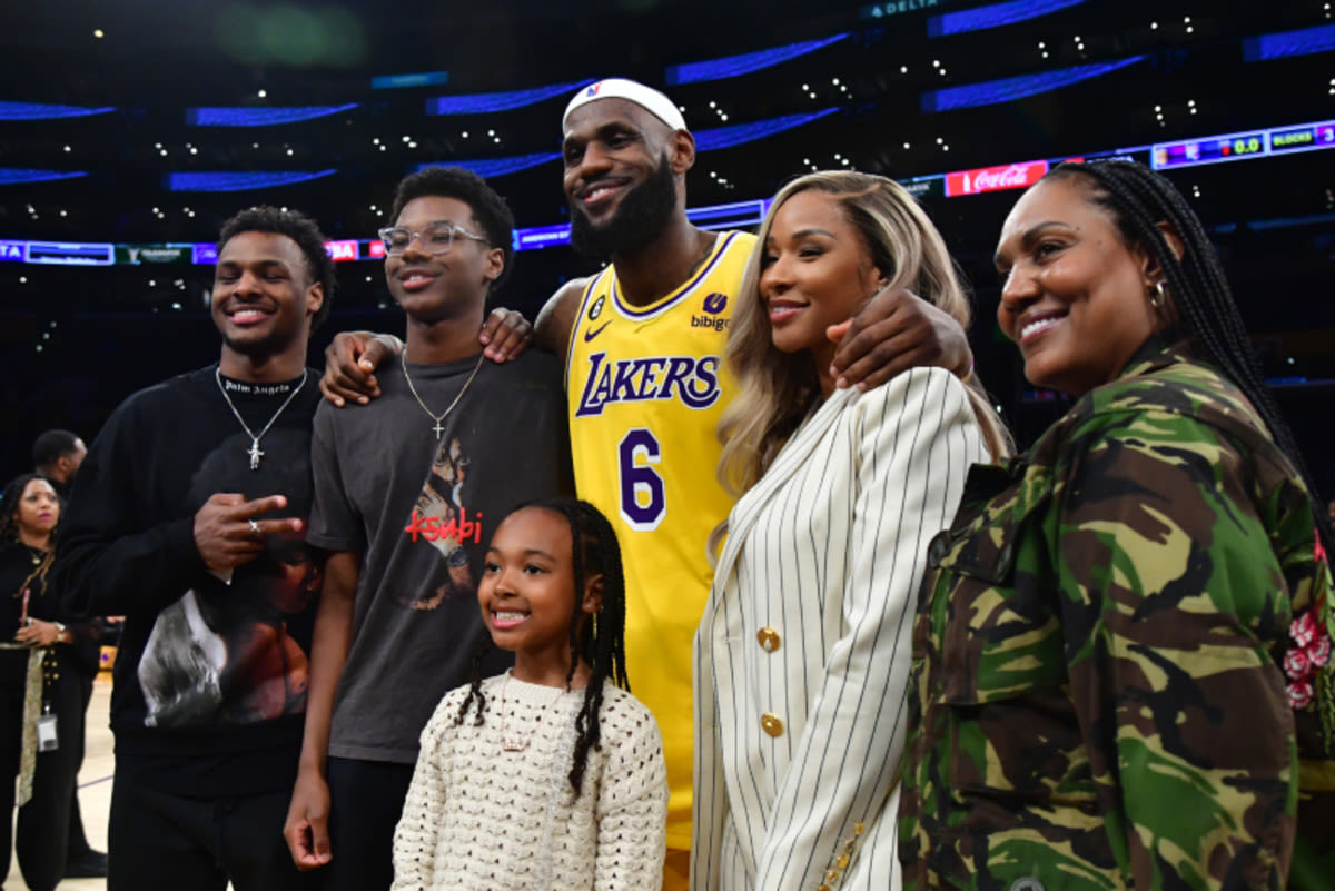 LeBron James' Daughter Is Trending Online For Incredible Volleyball Skills