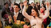 Descubrimos los tres vestidos de novia de Eugenia Gil Muñoz en su boda con Javier García-Obregón