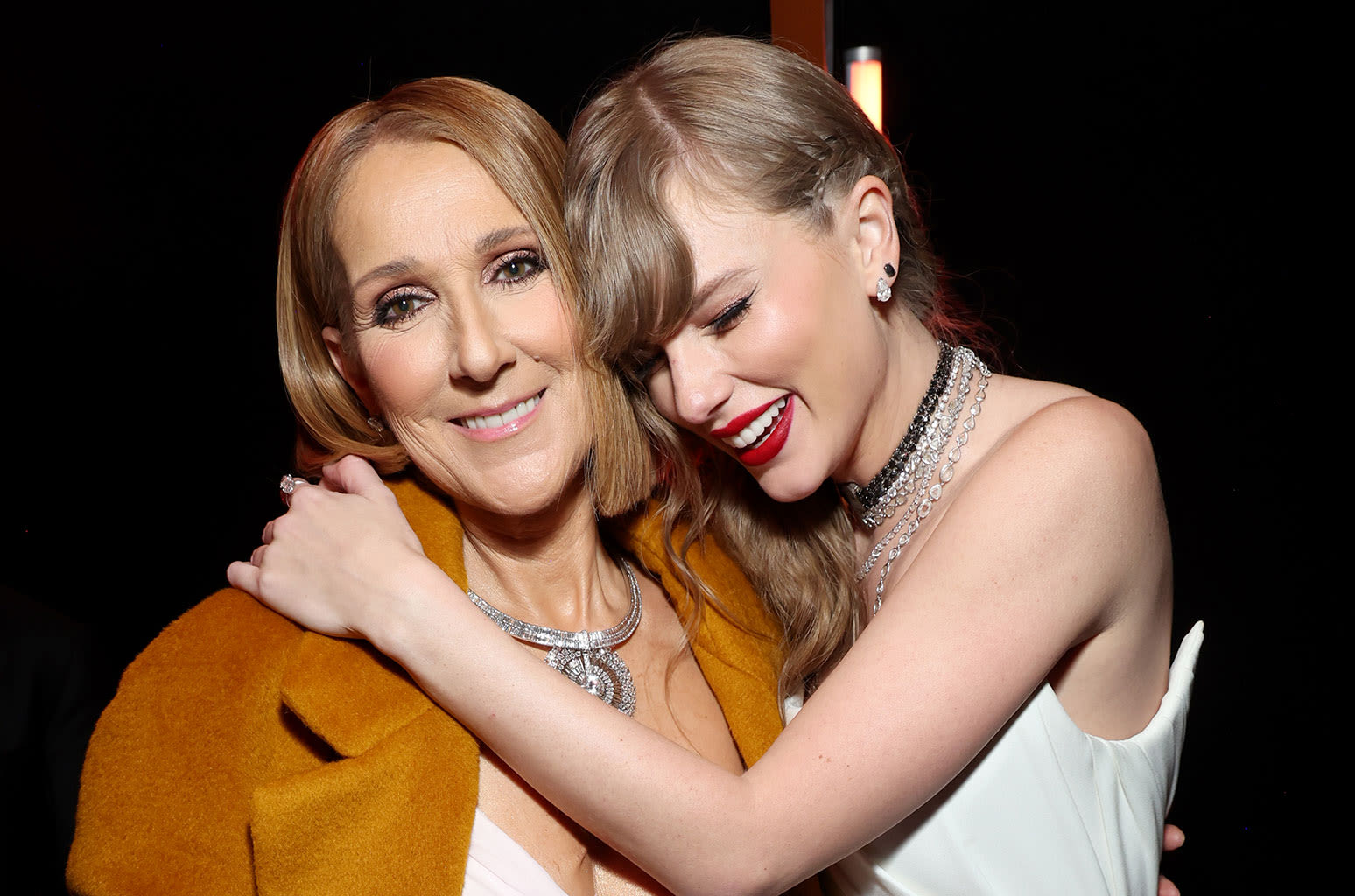 Celine Dion Discusses Her Taylor Swift Moment at 2024 Grammys