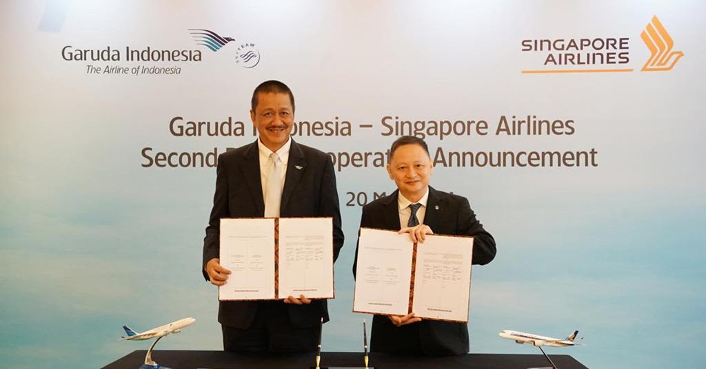 Singapore approves SIA-Garuda commercial joint venture