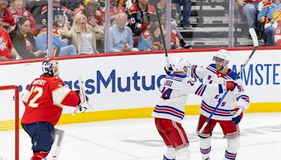 Panthers rally from two-goal deficit but fall in overtime to go down 2-1 in series to Rangers