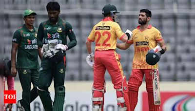 5th T20I: Zimbabwe beat Bangladesh by eight wickets to avoid series sweep | Cricket News - Times of India
