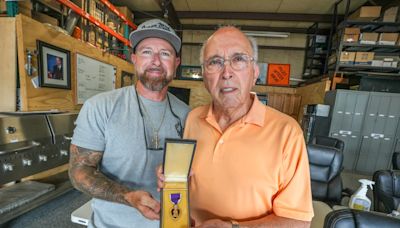 Heartwarming tale: Amateur sleuths help family reunite with WWII Purple Heart