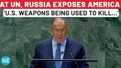 Putin Aide's Full UNGA Speech: Lavrov's Nuclear Power Hint, Shames USA On Israel, Ukraine | Russia