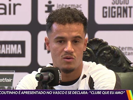 Como Philippe Coutinho pode jogar no Vasco? Veja as opções táticas