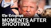 Watch: What Trump says to Secret Service moments after being shot