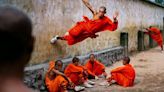 China’s Shaolin monks are known for their incredible acrobatics. This photographer captured them in action