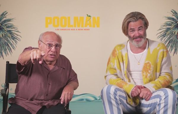 Dean’s A-List Interview: Danny DeVito and Chris Pine on ‘Poolman’