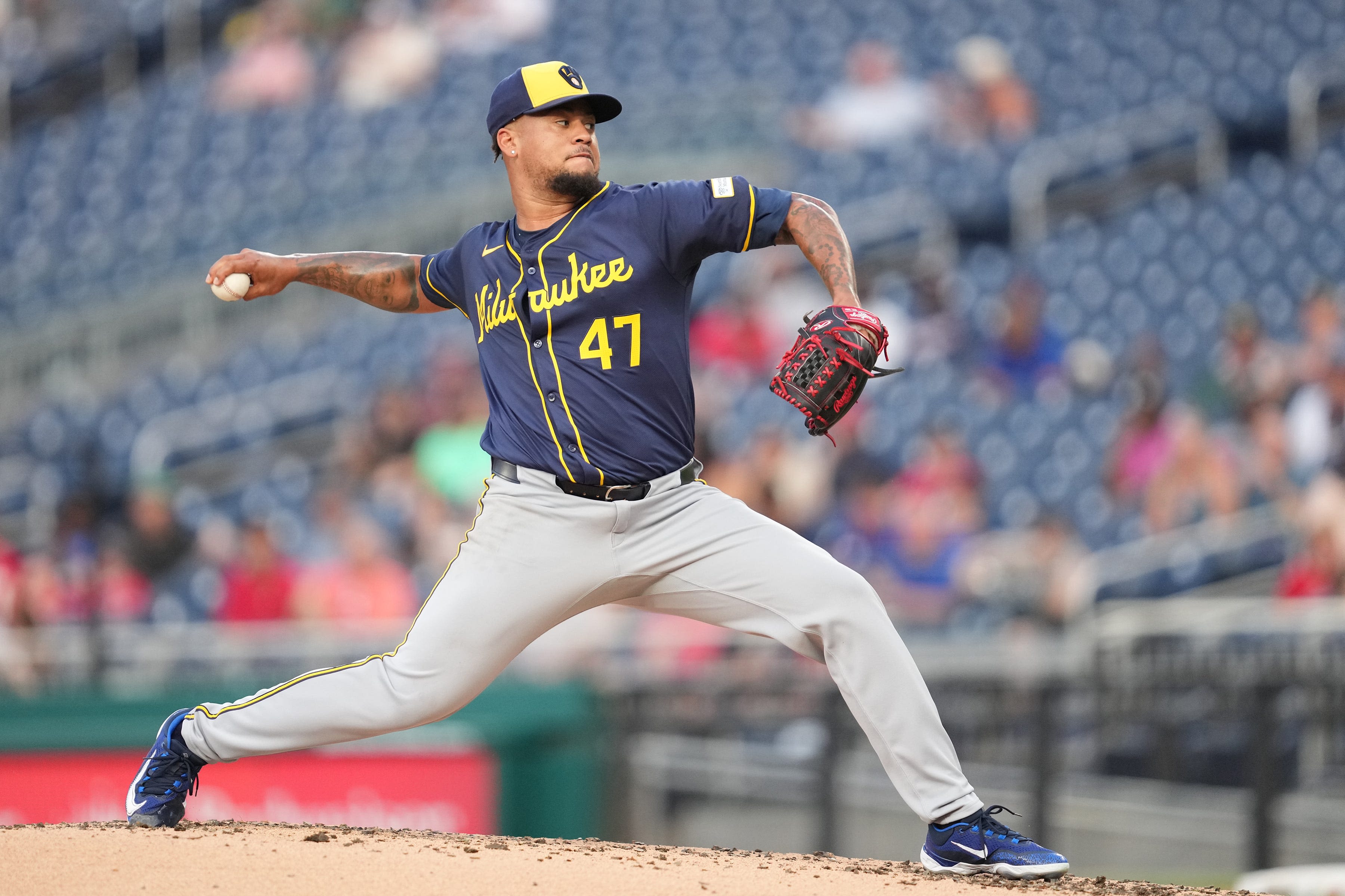 Brewers 8, Nationals 3: Mixed results from Frankie Montas in his debut, but the bats carried the way