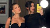 Hailey Bieber Spends 'Date Night' with Kendall Jenner at Celebrity Favorite Restaurant Giorgio Baldi